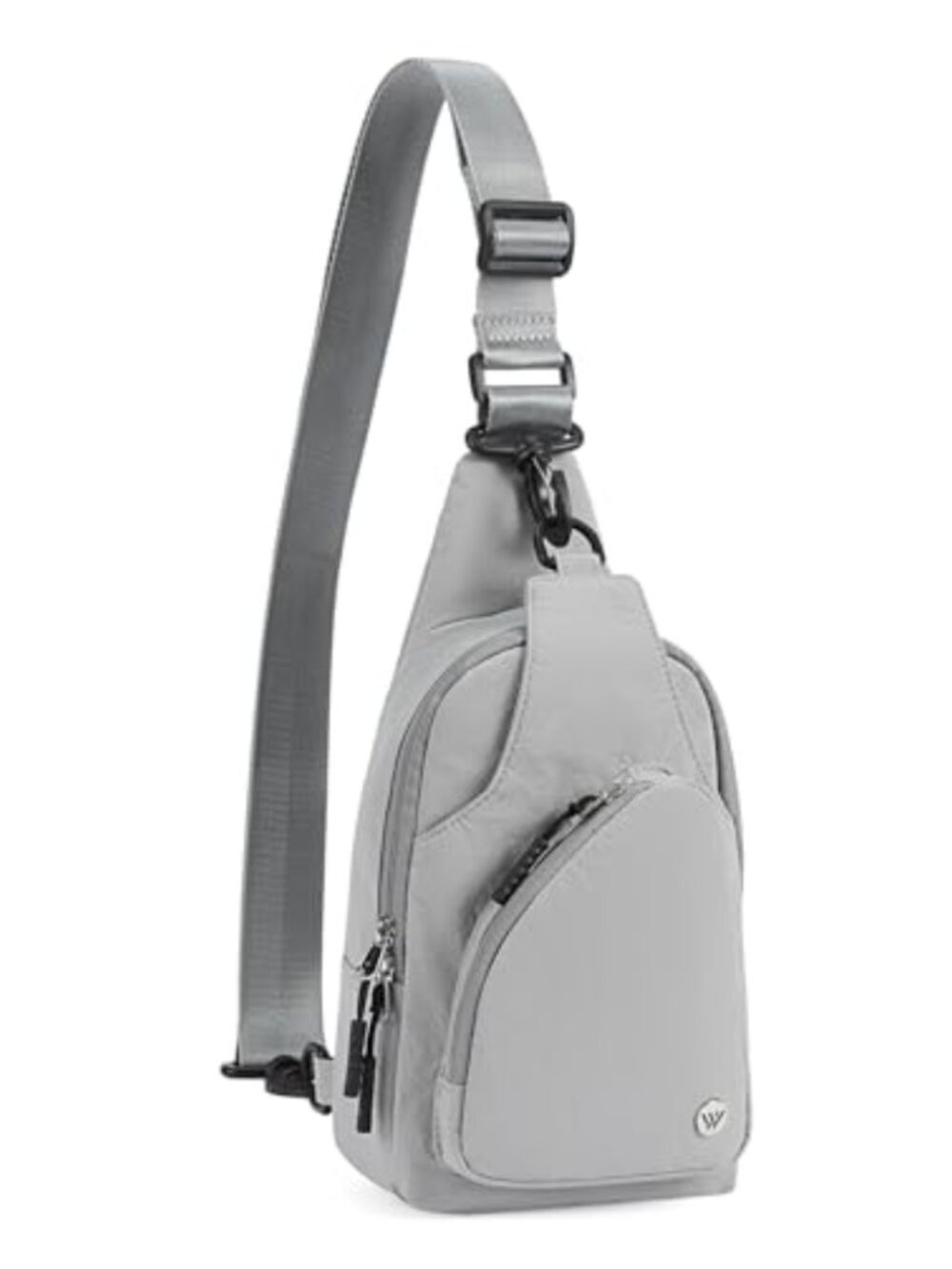 Nylon Sling Bag Crossbody Compact Lightweight Travel Everyday
